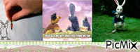 Eater Bunny fun - GIF animasi gratis