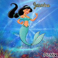 Jasmine the mermaid