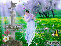 Welcome spring...❤ - Безплатен анимиран GIF