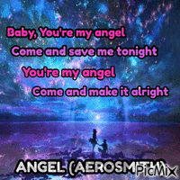 AEROSMITH SONG "ANGEL" Gif Animado