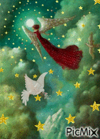 angel del cielo - Ingyenes animált GIF