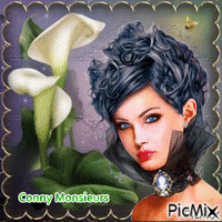 Beautiful Picmix Conny Monsieurs - Бесплатный анимированный гифка