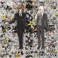 Happy Birthday, Uro and Minatsuki! - Free animated GIF