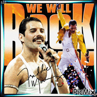Freddie Mercury - Ücretsiz animasyonlu GIF