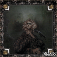 LADY IN THE NIGHT анимиран GIF