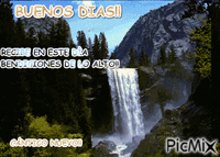 BUENOS DÌAS - Darmowy animowany GIF