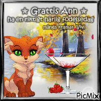 Grattis Ann 2018 Animated GIF