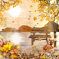 Happy Bright Autumn animēts GIF