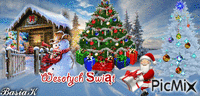 Wesołych Świąt - Bezmaksas animēts GIF