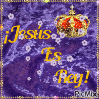 Jesús es Rey - GIF animasi gratis