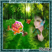 Enchanted Cottage GIF animasi