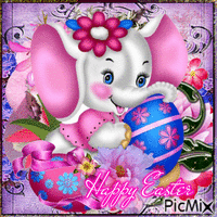happy easter my friend xx - Free animated GIF
