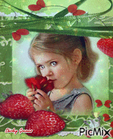 Strawberries GIF animé