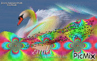 Swan - GIF animado gratis