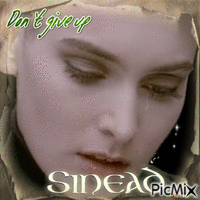 Don`t give up Sinead Animiertes GIF