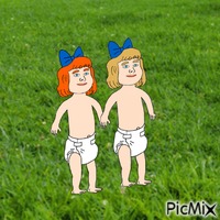 Twin outdoors animasyonlu GIF