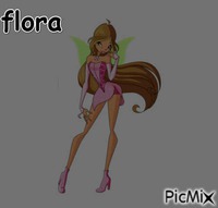 flora du winx club - Бесплатни анимирани ГИФ