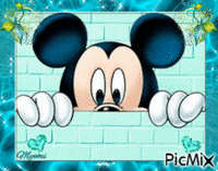 Mickey Mouse анимиран GIF