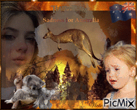 Sadness for Australia - Concours - Bezmaksas animēts GIF