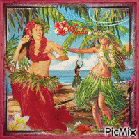 Tahitianischer Tanz