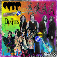 HOMMAGE AUX BEATLES   CONCOURS - Darmowy animowany GIF