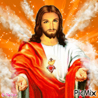 Sagrado Corazon De Jesus - Ilmainen animoitu GIF