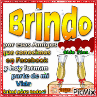 Brindo. animovaný GIF