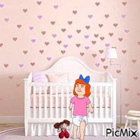 Baby and doll animasyonlu GIF