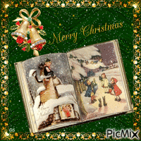 Libro de Navidad Animated GIF