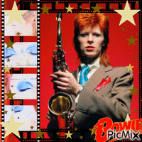 Ziggy Played Sax - Darmowy animowany GIF