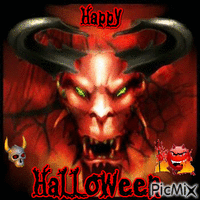 Devilish Halloween GIF animé