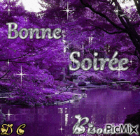 Bonne Soirée - Bezmaksas animēts GIF