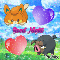 Good Night Paldea - Безплатен анимиран GIF