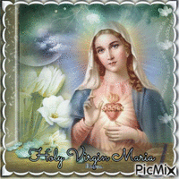 Holy Virgin Maria - Безплатен анимиран GIF