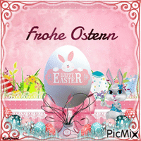 Frohe Ostern アニメーションGIF