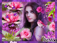 violet - GIF animado gratis