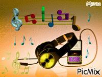 Music Lover - GIF animado grátis