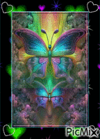 Art en papillon GIF แบบเคลื่อนไหว