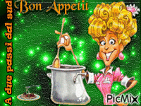 Buon appetito! - 無料のアニメーション GIF