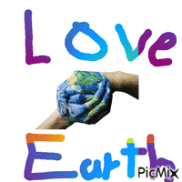 Love Earth - GIF animé gratuit