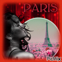 PARIS - GIF animado grátis