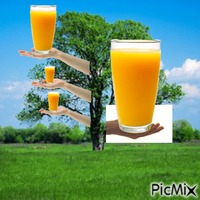 juice tree GIF animé