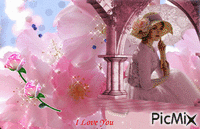pink romance animovaný GIF