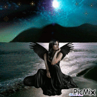 Anjo da noite animált GIF