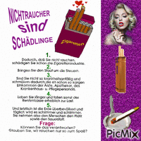 nichtraucher - GIF เคลื่อนไหวฟรี