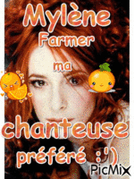 Mylène Farmer - Free animated GIF