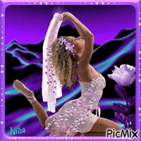ballet dancer.💙 - Free animated GIF