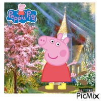peppa pig GIF animé