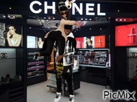 Chanel ♥-♥ qui adore ? - GIF animate gratis
