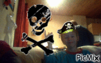 Le pirate - Darmowy animowany GIF